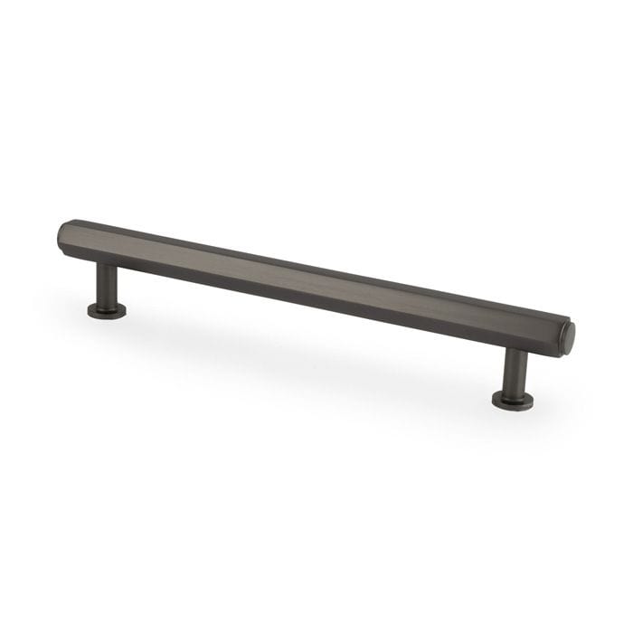 Alexander & Wilks Pull Handles Dark Bronze / 160mm VESPER HEX T-BAR CABINET PULL