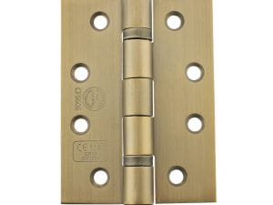 Atlantic Hinges Satin Brass Atlantic Ball Bearing Hinges Grade 13 Fire Rated 4″ x 3″ x 3mm