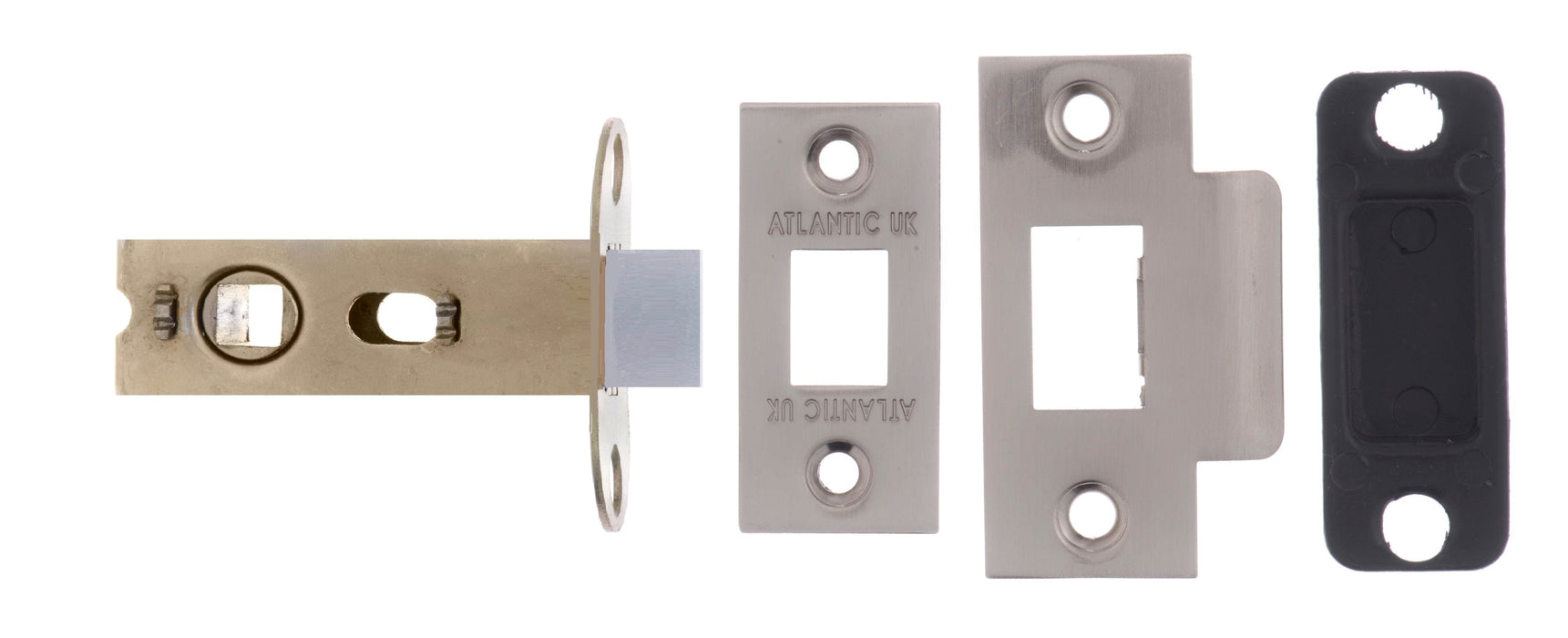 Atlantic Latches Satin Nickel Atlantic Bolt Through Tubular Latch 2.5″