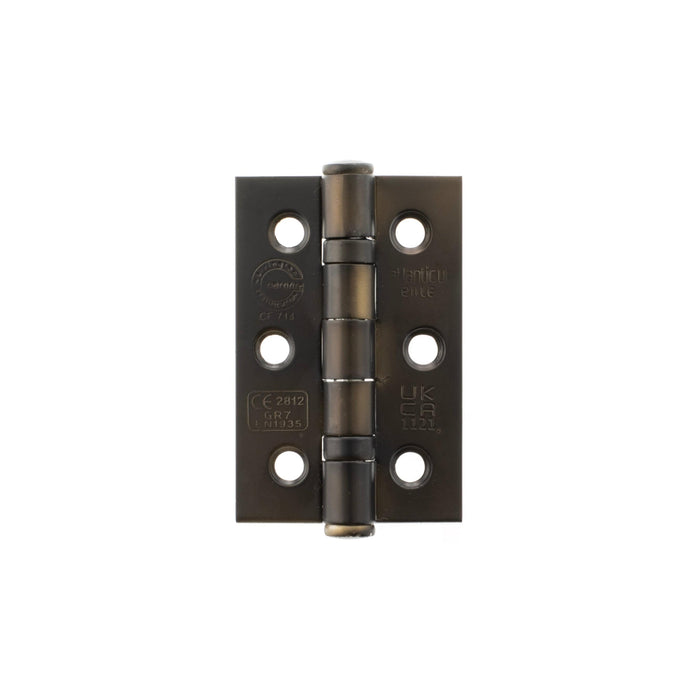 Atlantic Hinges Urban Dark Bronze Atlantic CE Fire Rated Grade 7 Ball Bearing Hinges 3″ x 2″ x 2mm