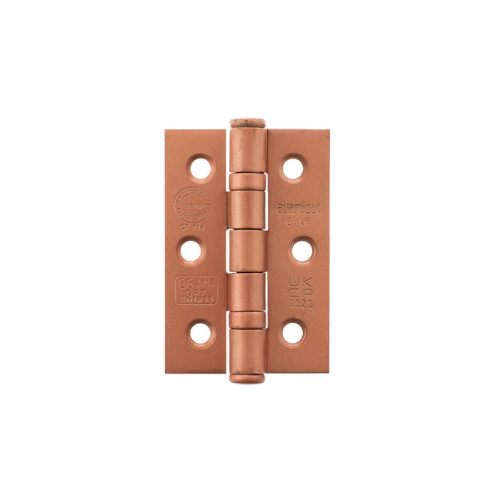 Atlantic Hinges Urban Satin Copper Atlantic CE Fire Rated Grade 7 Ball Bearing Hinges 3″ x 2″ x 2mm