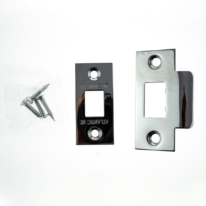 Atlantic Latches Polished Chrome Atlantic Latch Face Plate Kit