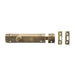 Atlantic Bolts Antique brass Atlantic Solid Brass Surface Door Bolt 6″