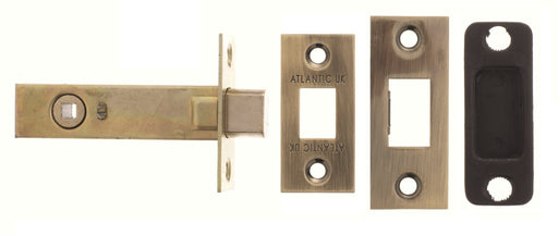 Atlantic Latches Antique Brass Atlantic Tubular Deadbolt 2.5″