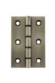 Atlantic Hinges Matt Gun Metal Atlantic Washered Hinges 3" x 2" x 2.2mm