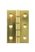 Atlantic Hinges Polished Brass Atlantic Washered Hinges 3" x 2" x 2.2mm