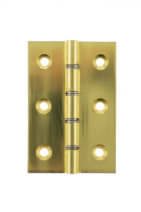 Atlantic Hinges Polished Brass Atlantic Washered Hinges 3" x 2" x 2.2mm