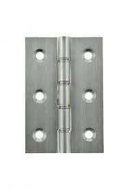 Atlantic Hinges Satin Chrome Atlantic Washered Hinges 3" x 2" x 2.2mm