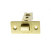 Atlantic Latches Satin Brass Bolt Through Tubular Latch 3"