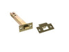 Atlantic Latches Satin Brass Bolt Through Tubular Latch 6″