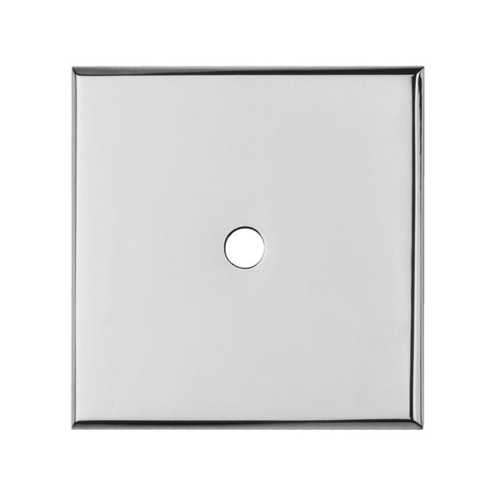 Atlantic Knob Backplates 40mm X 40mm / Polished Chrome Cupboard knob Backplate