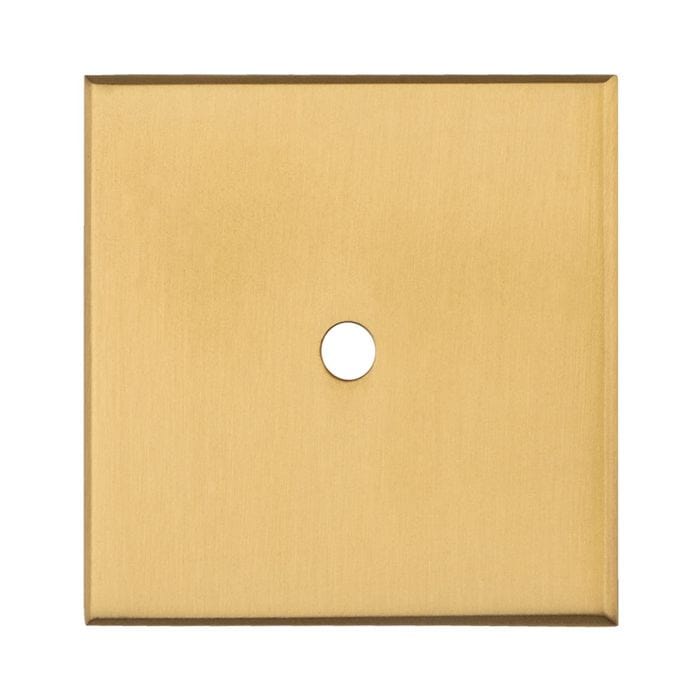 Atlantic Knob Backplates 40mm X 40mm / Satin Brass Cupboard knob Backplate