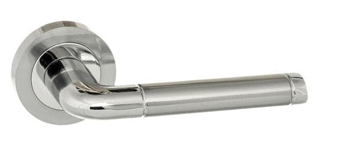 Atlantic Handles Satin Chrome/Polished Chrome Eco Ocean Aluminium Lever on Round Rose