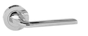 Atlantic Handles Polished Chrome Eco Surf Aluminium Lever on Round Rose