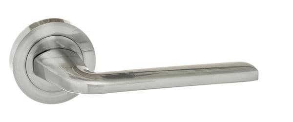 Atlantic Handles Satin Chrome Eco Surf Aluminium Lever on Round Rose