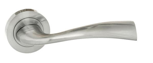 Atlantic Handles Eco Wave Aluminium Lever on Round Rose