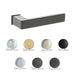 Atlantic Handles Forme Asti Lever Door Handle on Concealed Square Rose – Available in 7 finishes