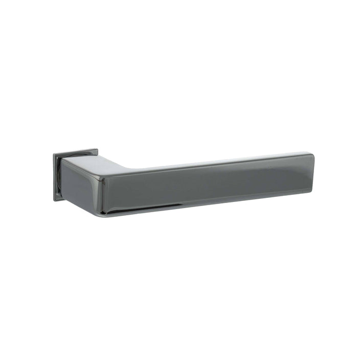 Atlantic Handles Polished Chrome Forme Asti Lever Door Handle on Concealed Square Rose – Available in 7 finishes