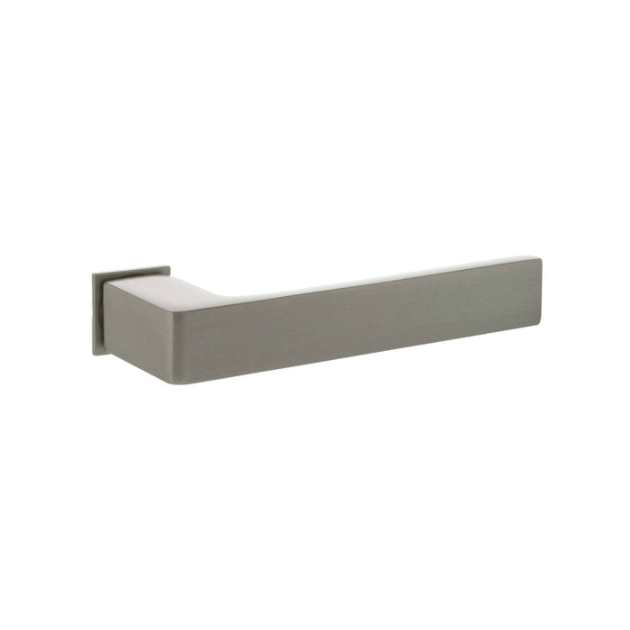 Atlantic Handles Satin Nickel Forme Asti Lever Door Handle on Concealed Square Rose – Available in 7 finishes