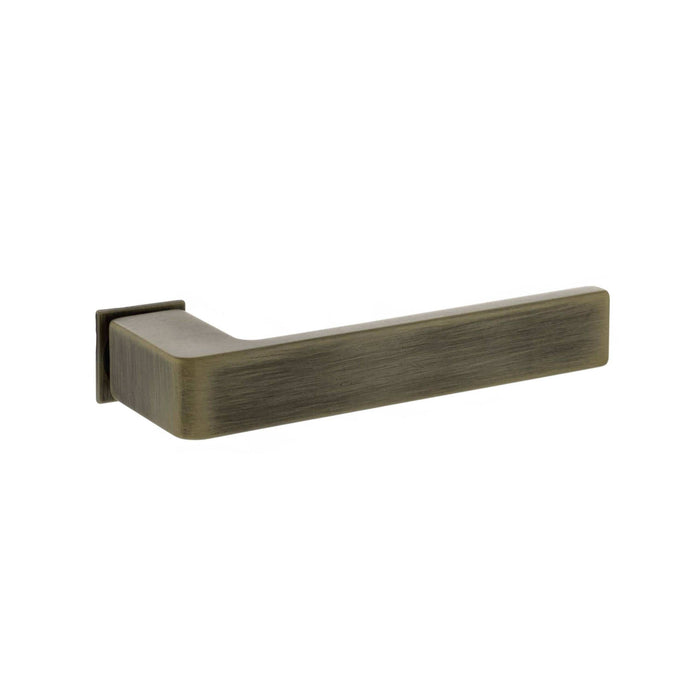 Atlantic Handles Yester Bronze Forme Asti Lever Door Handle on Concealed Square Rose – Available in 7 finishes