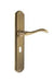 Atlantic Handles Yester Bronze Forme Valence Solid Brass Key Lever on Backplate