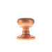 Atlantic Cupboard Knob Urban Satin Copper Old English Harrogate Solid Brass Mushroom Mortice Knob on Concealed Fix Rose