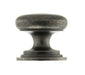 Atlantic Cupboard Knob Distressed Silver Old English Lincoln Solid Brass Victorian Cabinet Knob 32mm on Concealed Fix