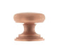 Atlantic Cupboard Knob Urban Satin Copper Old English Lincoln Solid Brass Victorian Cabinet Knob 32mm on Concealed Fix