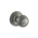 Atlantic Knobs Distressed Silver Old English Ripon Solid Brass Reeded Mortice Knob on Concealed Fix Rose