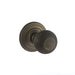 Atlantic Knobs Urban Bronze Old English Ripon Solid Brass Reeded Mortice Knob on Concealed Fix Rose