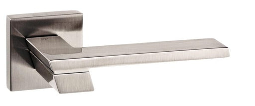 Atlantic Handles Satin Nickel Senza Pari Giovanni Designer Lever on Flush Square Rose