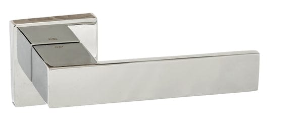 Atlantic Handles Polished Chrome Senza Pari Panetti Designer Lever on Flush Square Rose