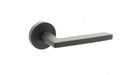 Atlantic Handles Matt Black STATUS Alaska Lever on Round Rose