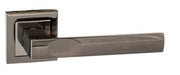 Atlantic Handles Black Nickel STATUS Kansas Lever on Square Rose