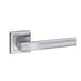 Atlantic Handles Satin Chrome STATUS Kansas Lever on Square Rose