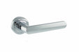 Atlantic Handles Polished Chrome STATUS Michigan Lever on Round Rose