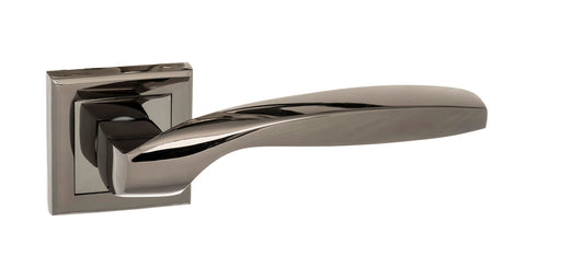 Atlantic Handles Black Nickel STATUS Oklahoma Lever on Square Rose