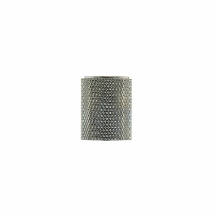 Atlantic Cupboard Knob Polished Chrome Watson Cylinder Knurled Cabinet Knob