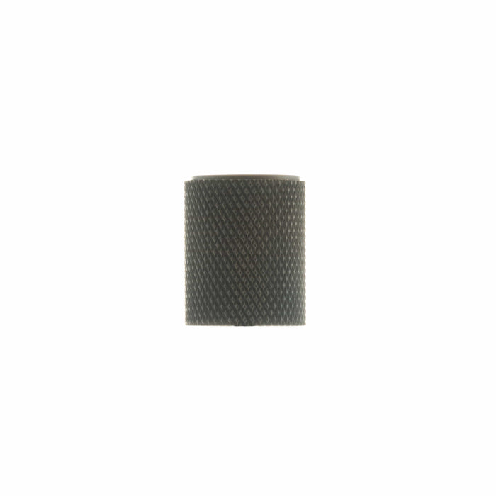 Atlantic Cupboard Knob Urban dark Bronze Watson Cylinder Knurled Cabinet Knob