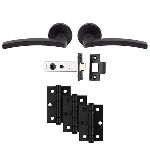 Carlisle Brass Ultimate Door Pack Carlisle Brass Tavira Latch Pack - Ultimate Door Pack - Matt Black