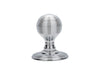 Carlisle Brass Knobs Polished Chrome Delamain Reeded Knob