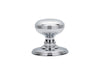 Carlisle Brass Knobs Polished Chrome Delamain Ringed Knob