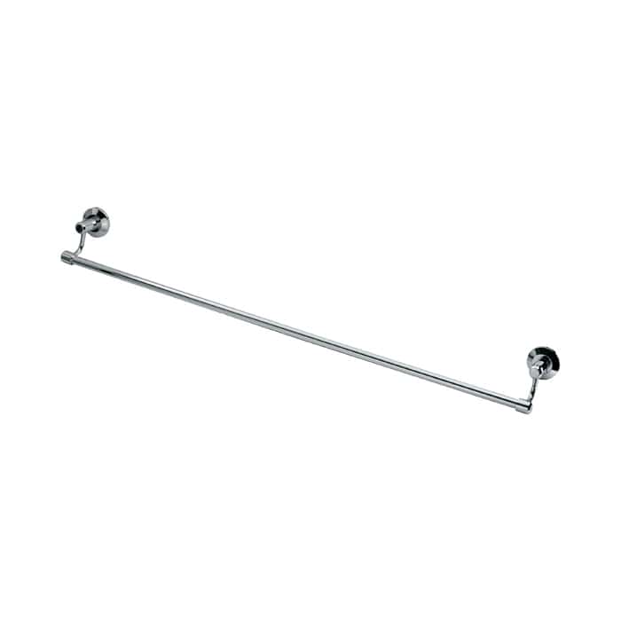 Carlisle Brass Towel Rails & Rings POLISHED CHROME DELEAU TEMPO SINGLE TOWEL BAR 460MM 460mm