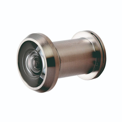 Carlisle Brass Viewers Satin Stainless Steel Door Viewer 180 Degree With Crystal Lens