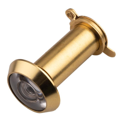 Carlisle Brass Viewers Polished Brass Door Viewer 180 Degrees