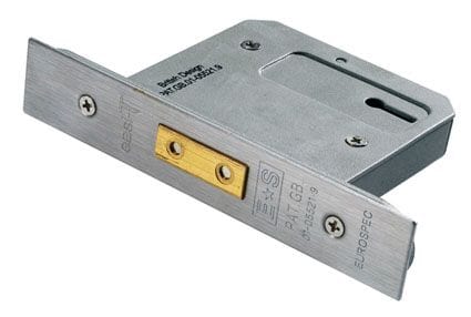 Carlisle Brass Deadlocks Satin Stainless Steel / 64mm EASI-T 5 LEVER DEADLOCK