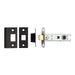 Carlisle Brass Latches Matt Black Eurospec 76Mm Ce B/T Tubular Mortice Latch square