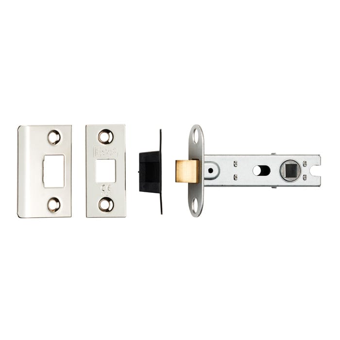 Carlisle Brass Latches Nickel Plate Eurospec 76Mm Ce B/T Tubular Mortice Latch square