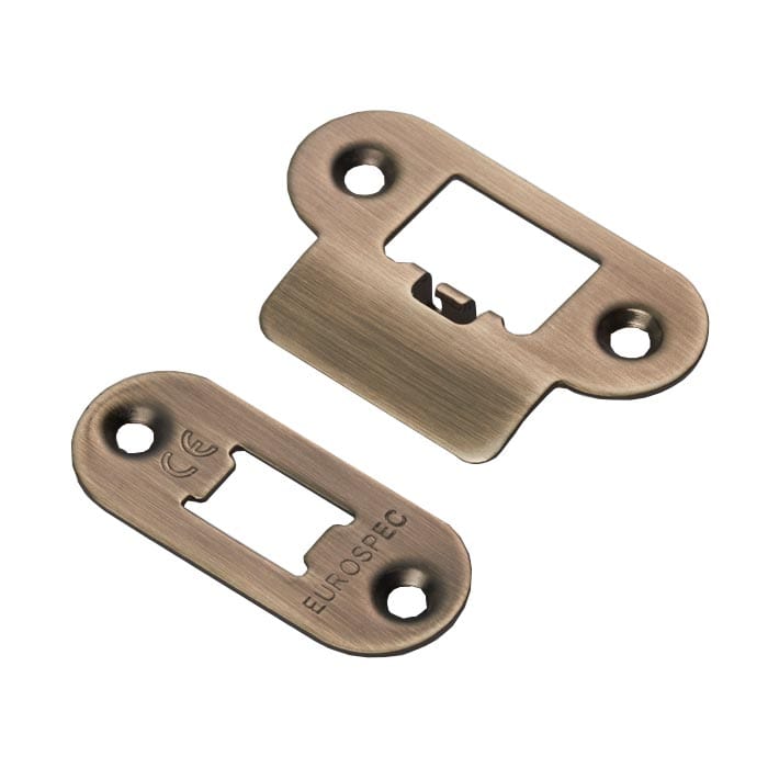 Carlisle Brass Latches Eurospec Forend Strike & Fixing Pack to suit Heavy Duty Tubular Latch