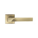 Carlisle Brass Handles Brushed Bronze Matt Flash Lever On Concealed Fix Square Rose Bgo (Brushed Bronze Matt)